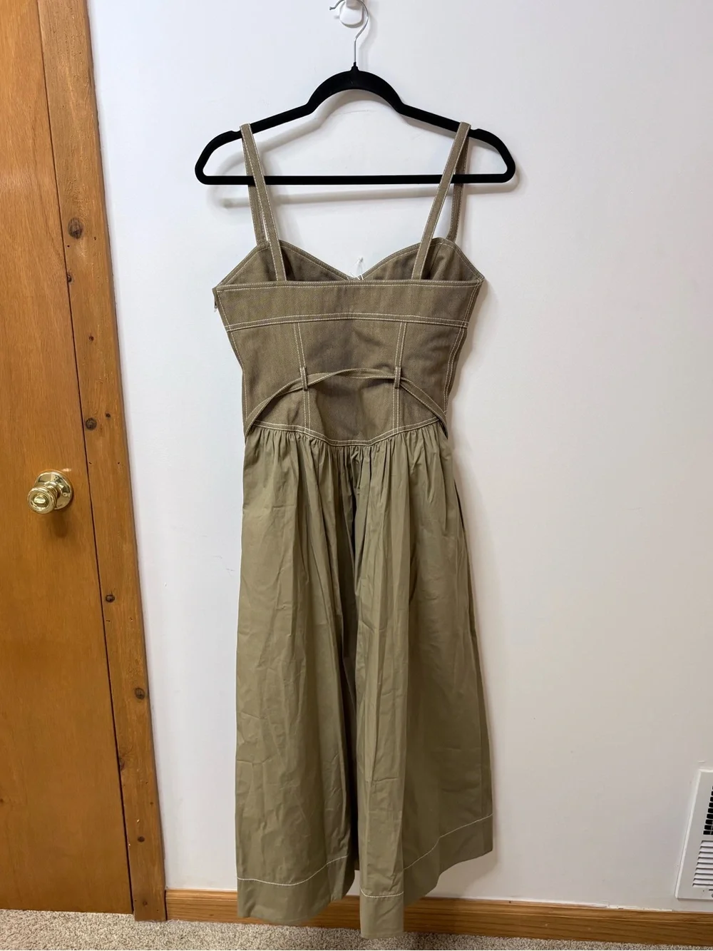New Tory Burch Cotton Twill Dress